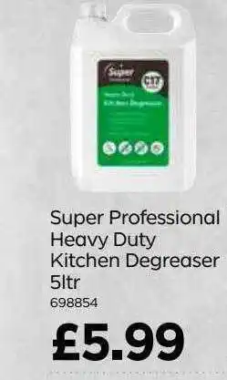 Bestway Super Professional Heavy Duty Kitchen Degreaser 5l offer