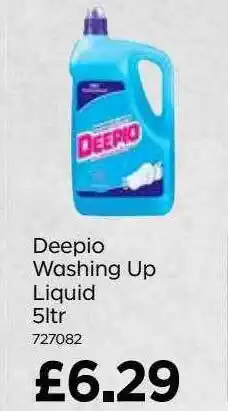 Bestway Deepio Washing Up Liquid 5l offer