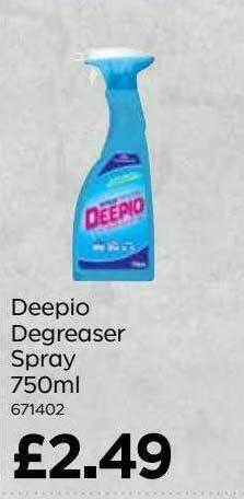 Bestway Deepio Degreaser Spray 750ml offer