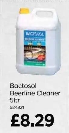 Bestway Bactosol Beerline Cleaner 5l offer