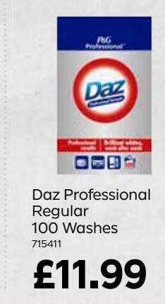 Bestway Daz Professional Regular 100 Washes offer