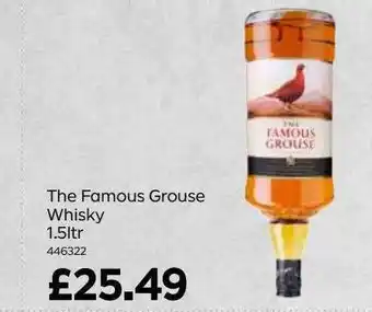 Bestway The Famous Grouse Whisky 1.5l offer
