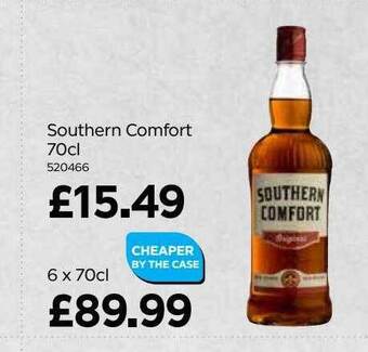 Bestway Southern Comfort 70cl offer
