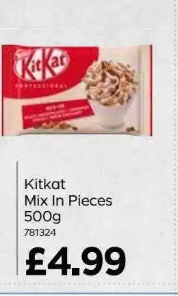 Bestway Kitkat Mix In Pieces 500 G offer