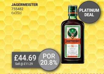 Bestway Jagermeister offer