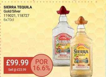 Bestway Sierra Tequila Gold-silver offer