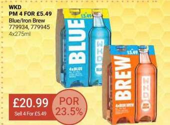Bestway Wkd Blue-iron Brew offer