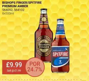 Bestway Bishops Finger-spitfire Premium Amber offer