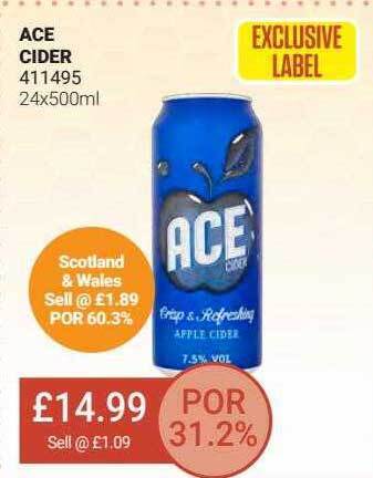 Bestway Ace Cider offer