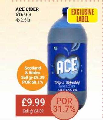 Bestway Ace Cider offer