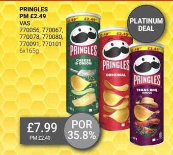 Bestway Pringles offer