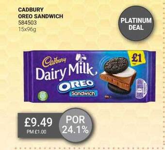 Bestway Cadbury Oreo Sandwich offer