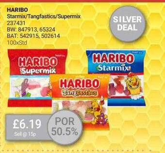 Bestway Haribo Starmix-tangfastics-supermix offer