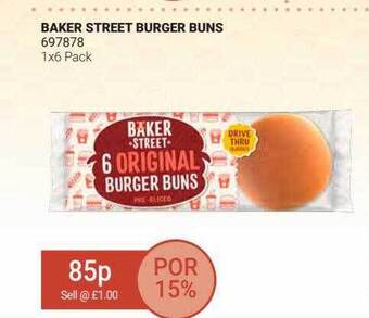 Bestway Baker Street Burger Buns offer