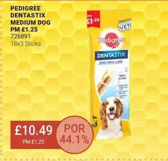 Bestway Pedigree Dentastix Medium Dog offer