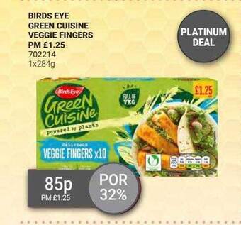 Bestway Birds Eye Green Cuisine Veggie Fingers offer