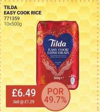 Bestway Tilda Easy Cook Rice offer