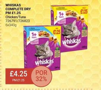 Bestway Whiskas Complete Dry offer