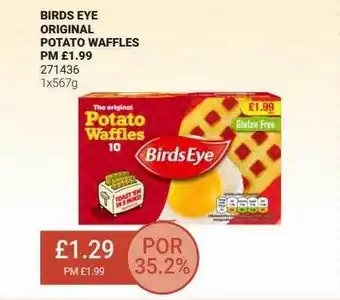 Bestway Birds Eye Original Potato Waffles offer
