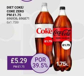 Bestway Diet Coke-coke Zero offer