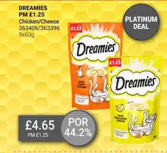 Bestway Dreamies Chicken-cheese offer