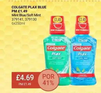 Bestway Colgate Plax Blue Mint Blue-soft Mint offer