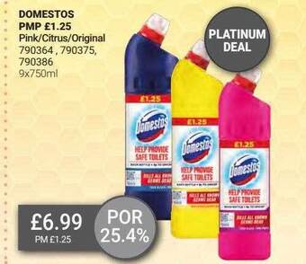 Bestway Domestos offer