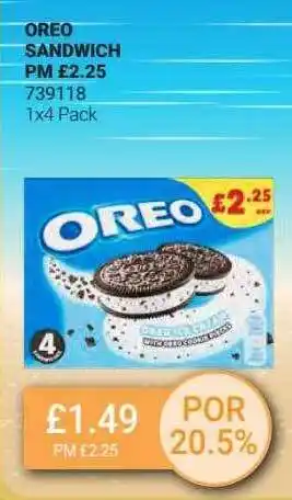 Bestway Oreo Sandwich offer