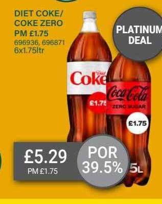 Bestway Diet Coke-coke Zero offer