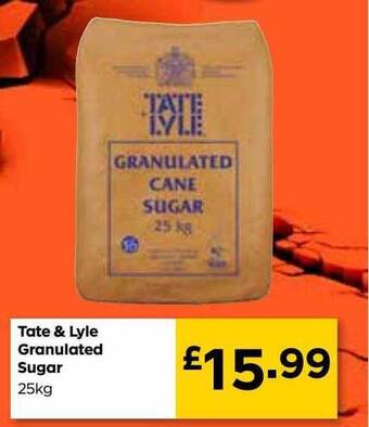 Bestway Tate & Lyle Granulated Sugar offer