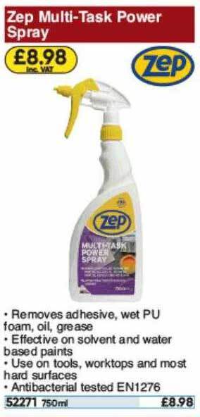 Toolstation Zep Multi-task Power Spray offer