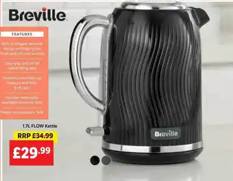 Lidl Breville 1.7l Flow Kettle offer