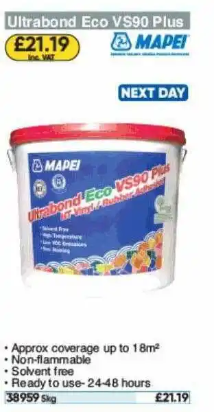Toolstation Ultrabond Eco Vs90 Plus offer