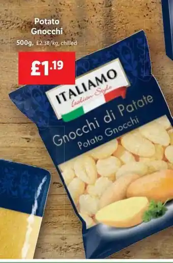 Lidl Italiamo Potato Gnocchi offer