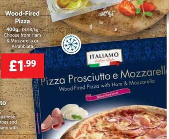 Lidl Italiamo Wood-fired Pizza offer