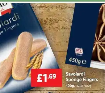 Lidl Italiamo Savoiardi Sponge Fingers offer