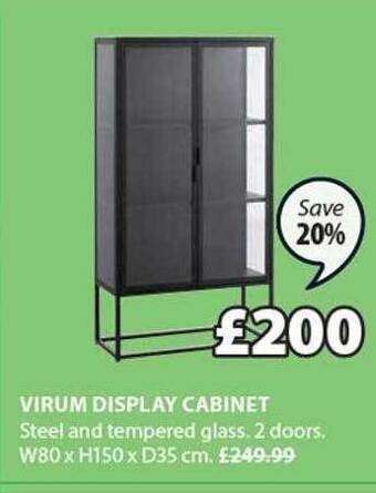 Virum Display Cabinet