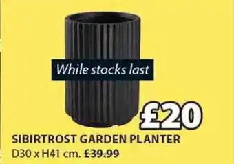 JYSK Sibirtrost Garden Planter offer