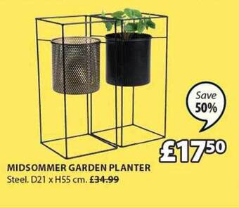 JYSK Midsommer Garden Planter offer