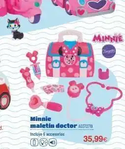 Juguettos B minnie marge minnie maletin doctor 40372719 incluye 6 accesorios 000 35,99€ oferta