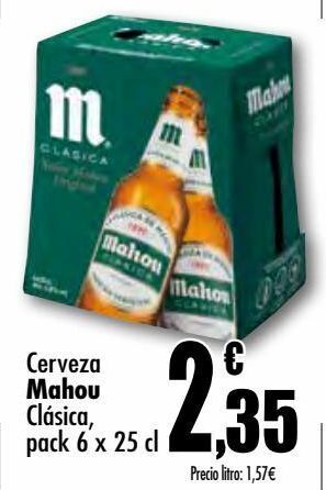 Unide Supermercados Cerveza mahou oferta