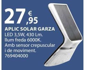 Fes Més Aplique solar oferta