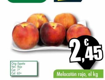 Unide Supermercados Melocotón rojo oferta