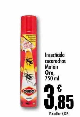 Unide Supermercados Insecticida cucarachas matón oro oferta