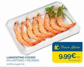 Supermercados La Despensa Langostino Cocido N°2 Antonio y Ricardo oferta