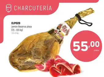 Coviran Elpozo Jamón Reserva pieza (7,5 - 8,5 kg) oferta