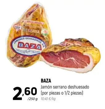 Coviran Baza Jamón serrano deshuesado 250 g oferta