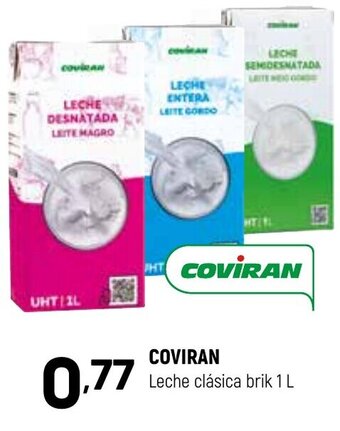 Coviran Coviran Leche clásica brik 1 L oferta