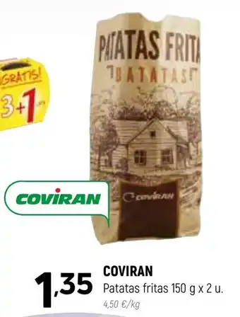 Coviran Coviran Patatas fritas 150g x 2 u oferta