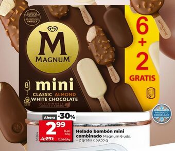 Maxi Dia Bombón helado magnum oferta